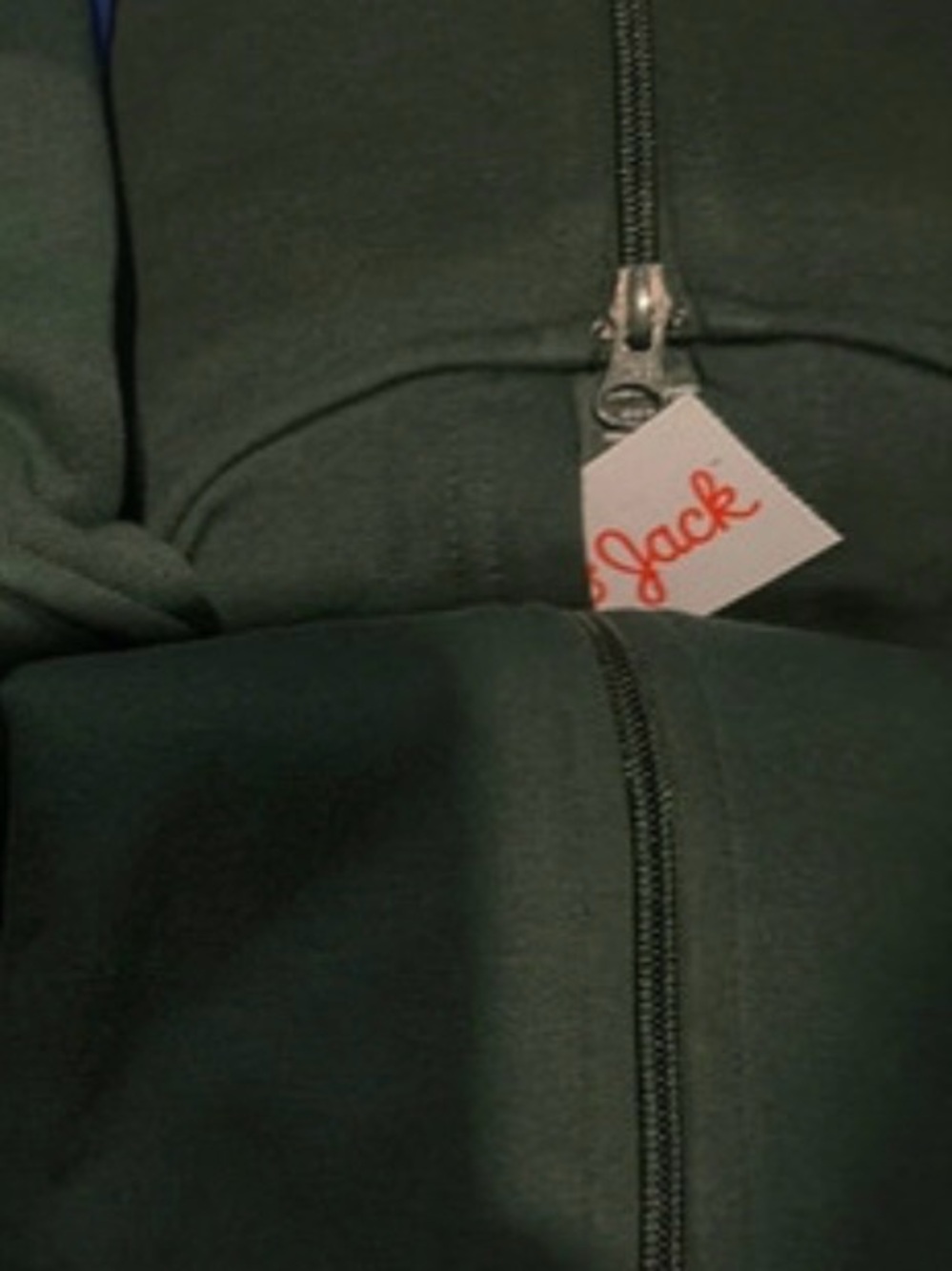4 medium Cat & Jack Dark Green Kids Zip Hoodie